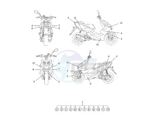 NS AEROX NAKED 50 drawing GRAPHIC