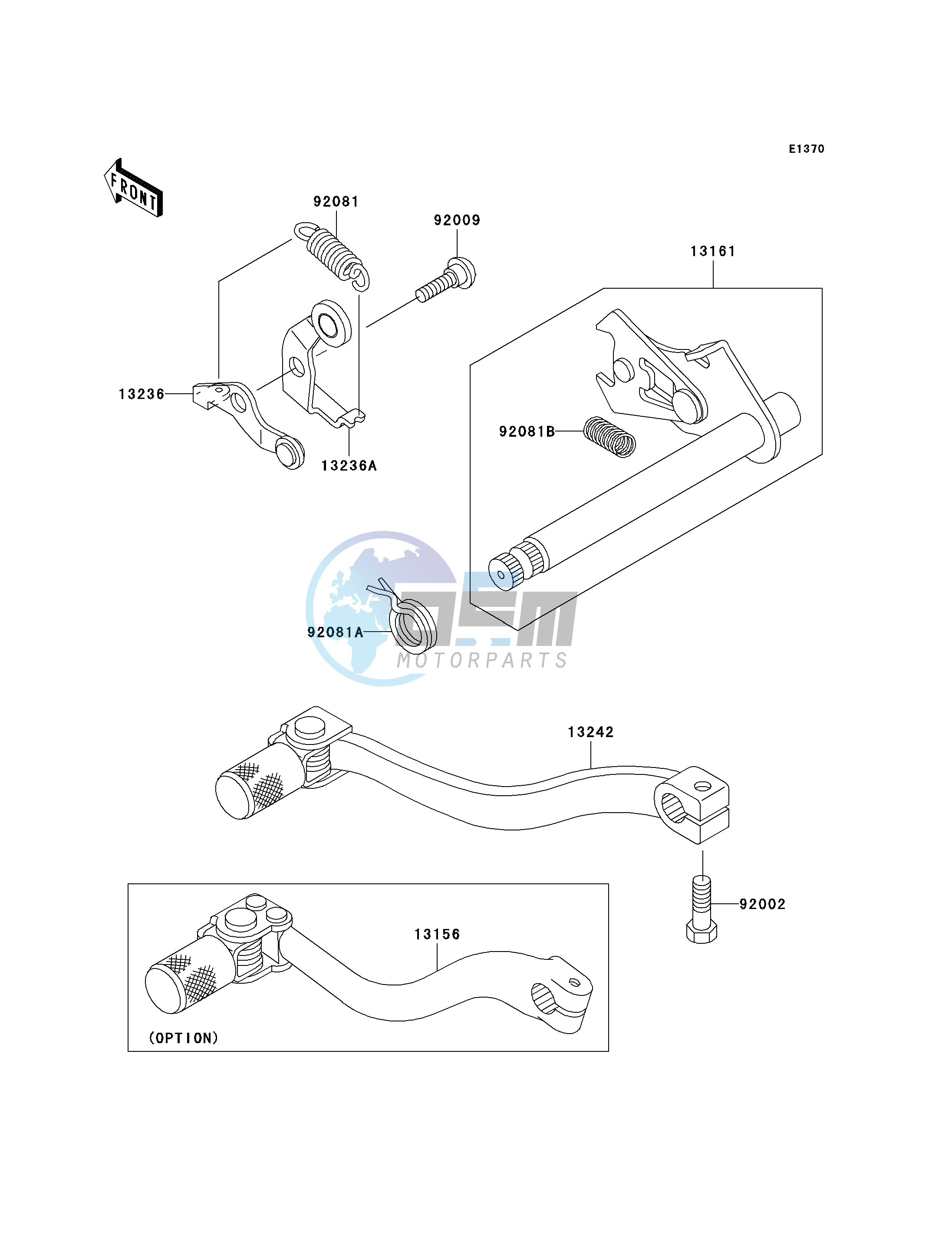 GEAR CHANGE MECHANISM