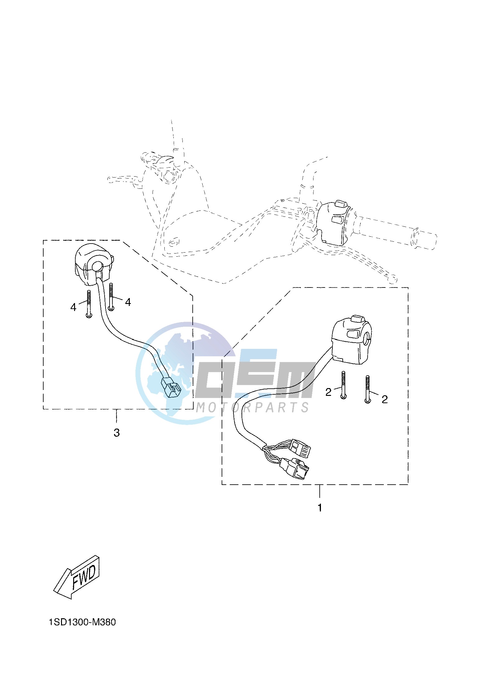 HANDLE SWITCH & LEVER