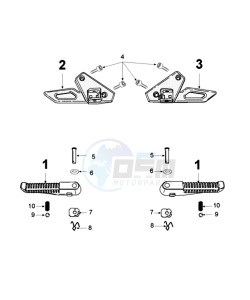 FIGHT 3 N drawing FOOT SUPPORT