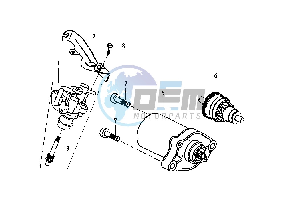 STARTING MOTOR