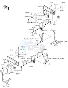 MULE PRO-DX KAF1000EJF EU drawing Door