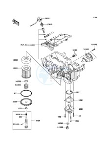 NINJA_250R EX250K9F GB XX (EU ME A(FRICA) drawing Oil Pump