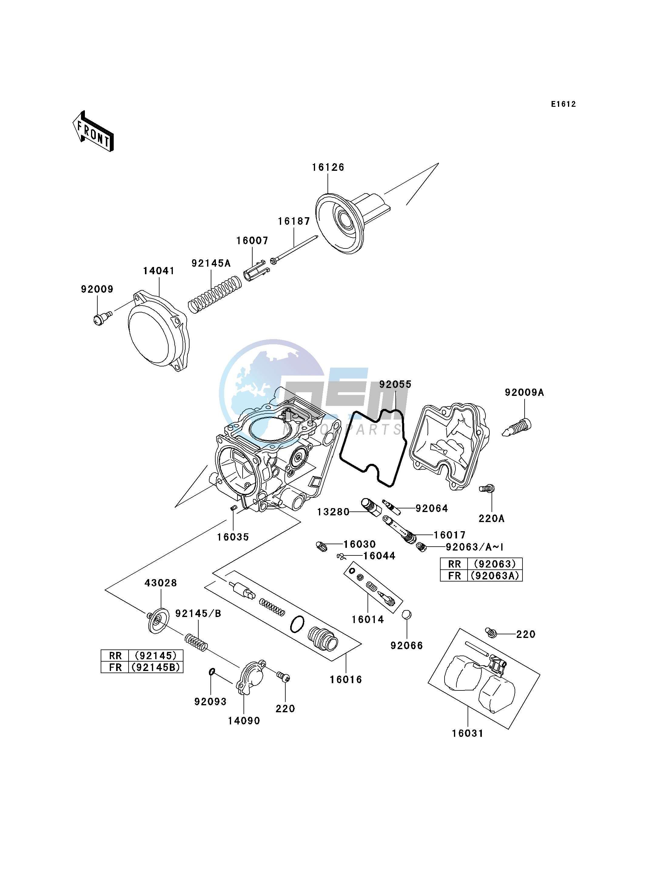 CARBURETOR PARTS