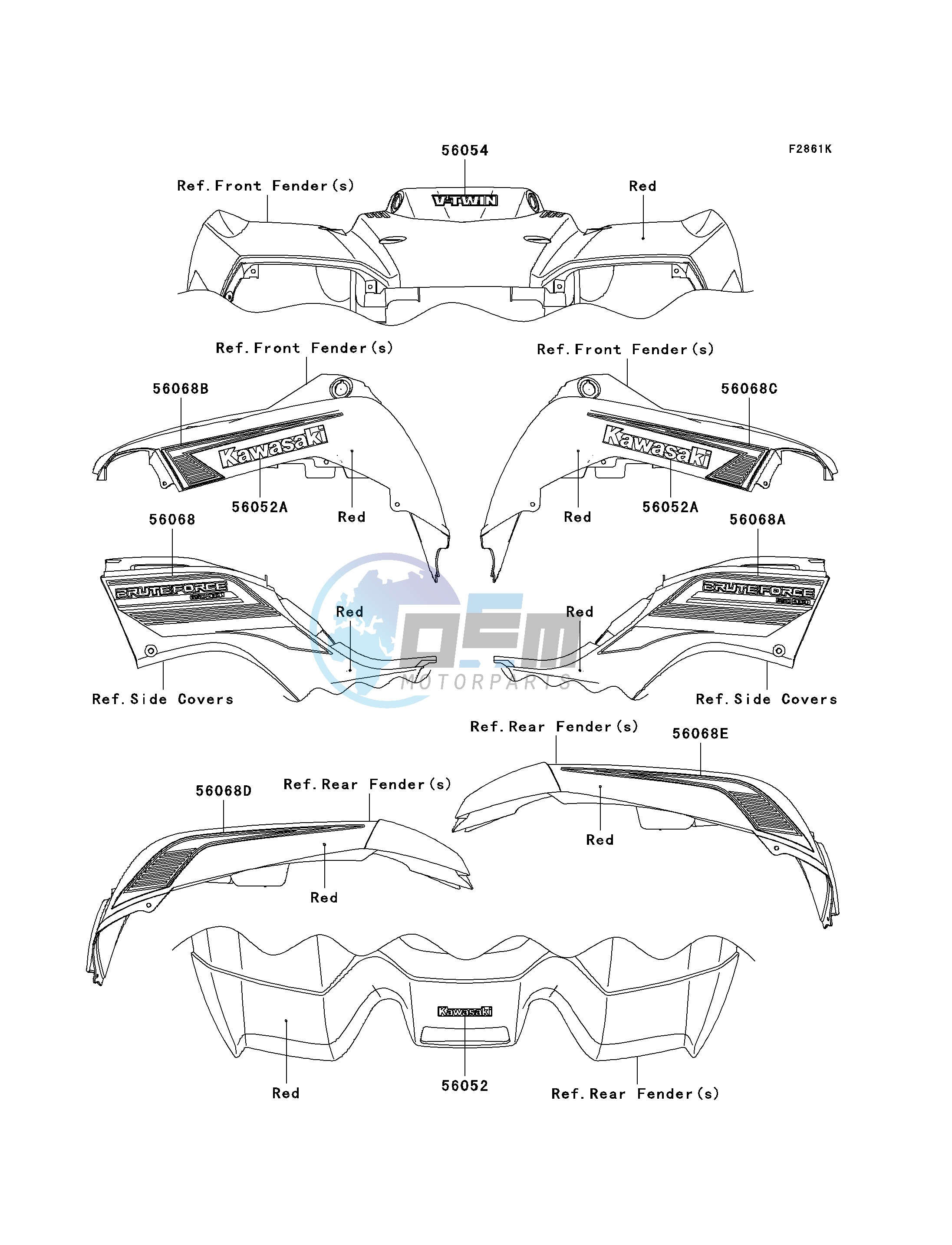 DECALS-- RED- --- D9F- -