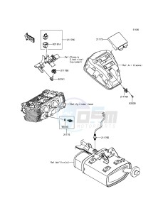 VULCAN S ABS EN650BGFA XX (EU ME A(FRICA) drawing Fuel Injection