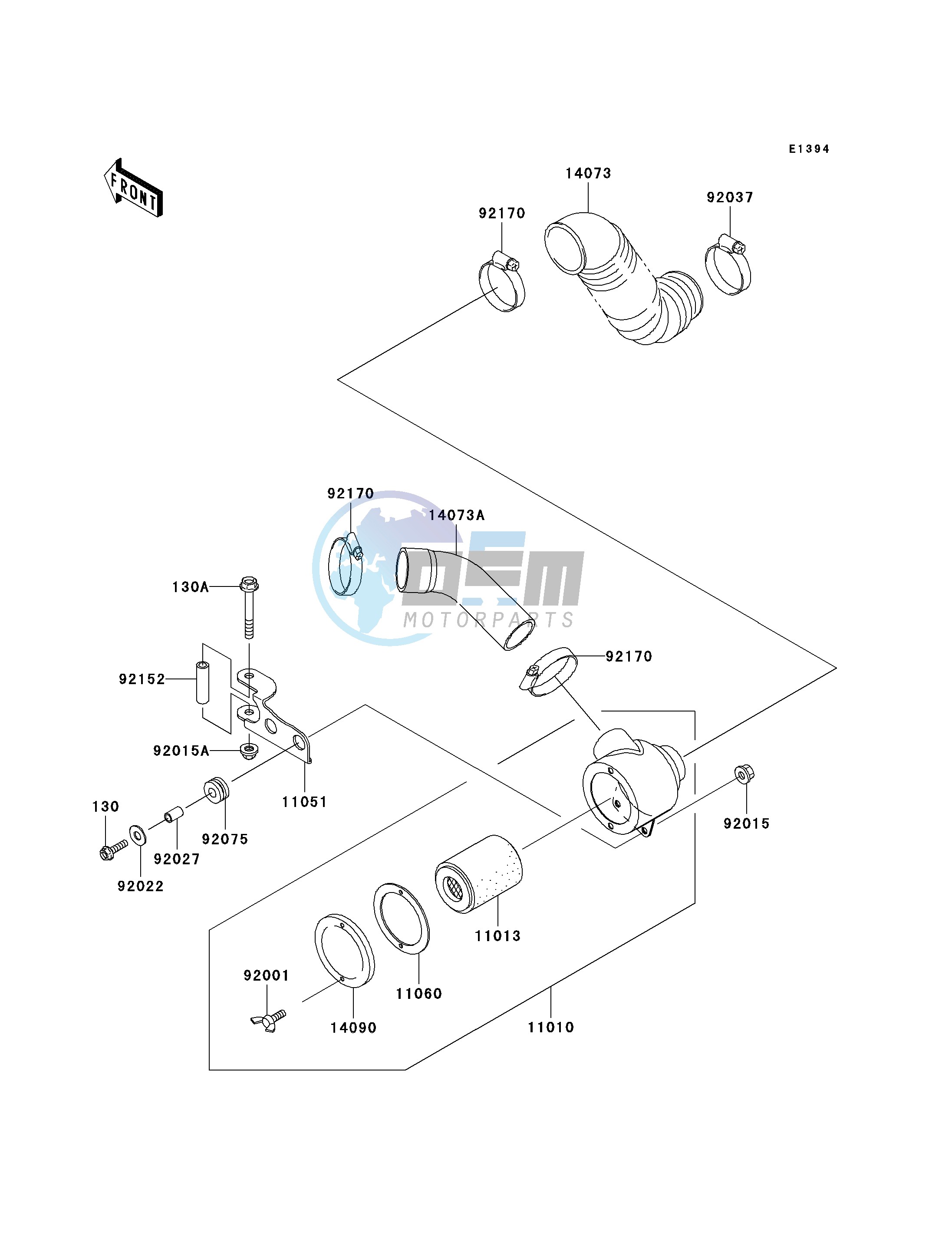 AIR CLEANER-BELT CONVERTER