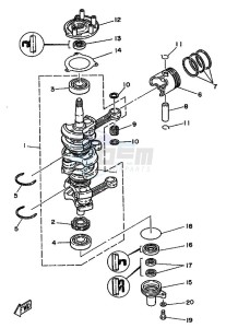 50D drawing CRANKSHAFT--PISTON