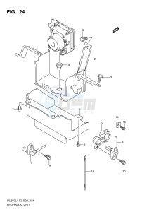 DL650 (E3) V-Strom drawing HYDRAULIC UNIT (DL650AL1 E3)