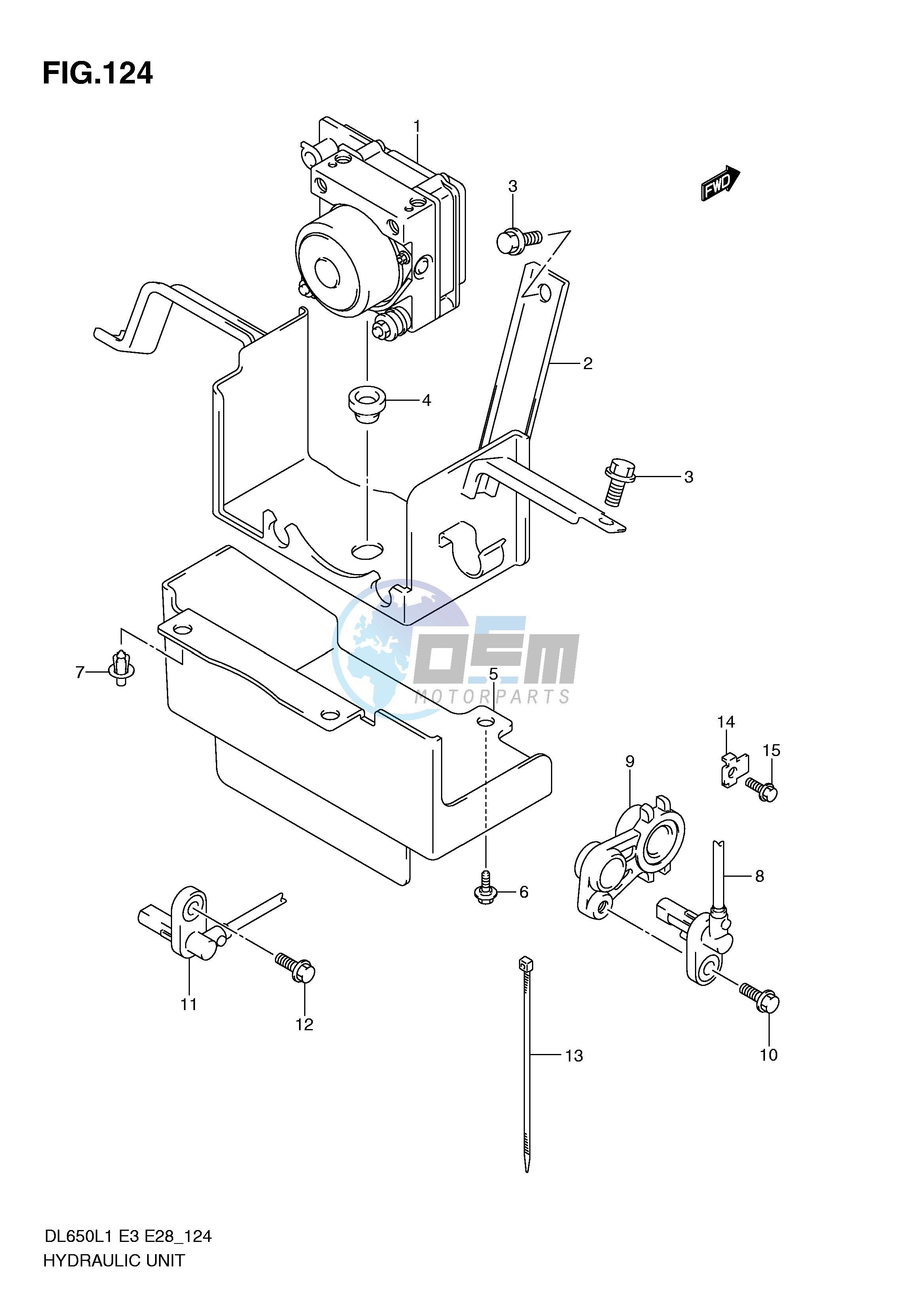 HYDRAULIC UNIT (DL650AL1 E3)