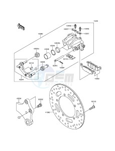 VULCAN 900 CUSTOM VN900CCFA GB XX (EU ME A(FRICA) drawing Rear Brake