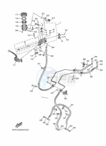 MT-09 MTN890 (B7NV) drawing FRONT MASTER CYLINDER