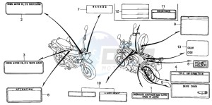 ST70 50 drawing CAUTION LABEL