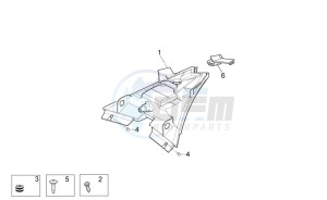 RSV4 1000 APRC Factory ABS (AU, CA, EU, J, RU, USA) drawing Taillight