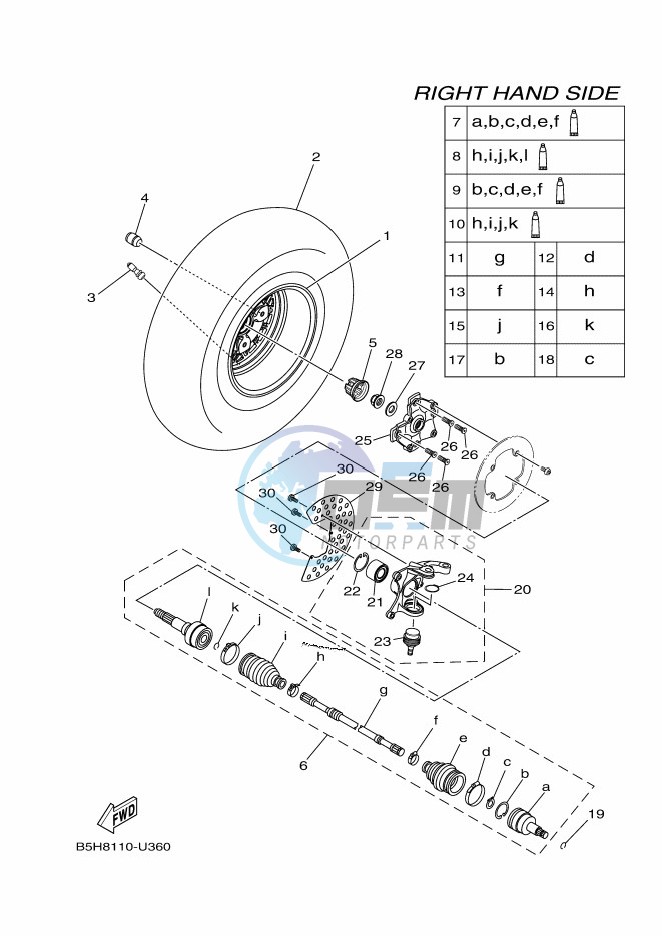 FRONT WHEEL 2