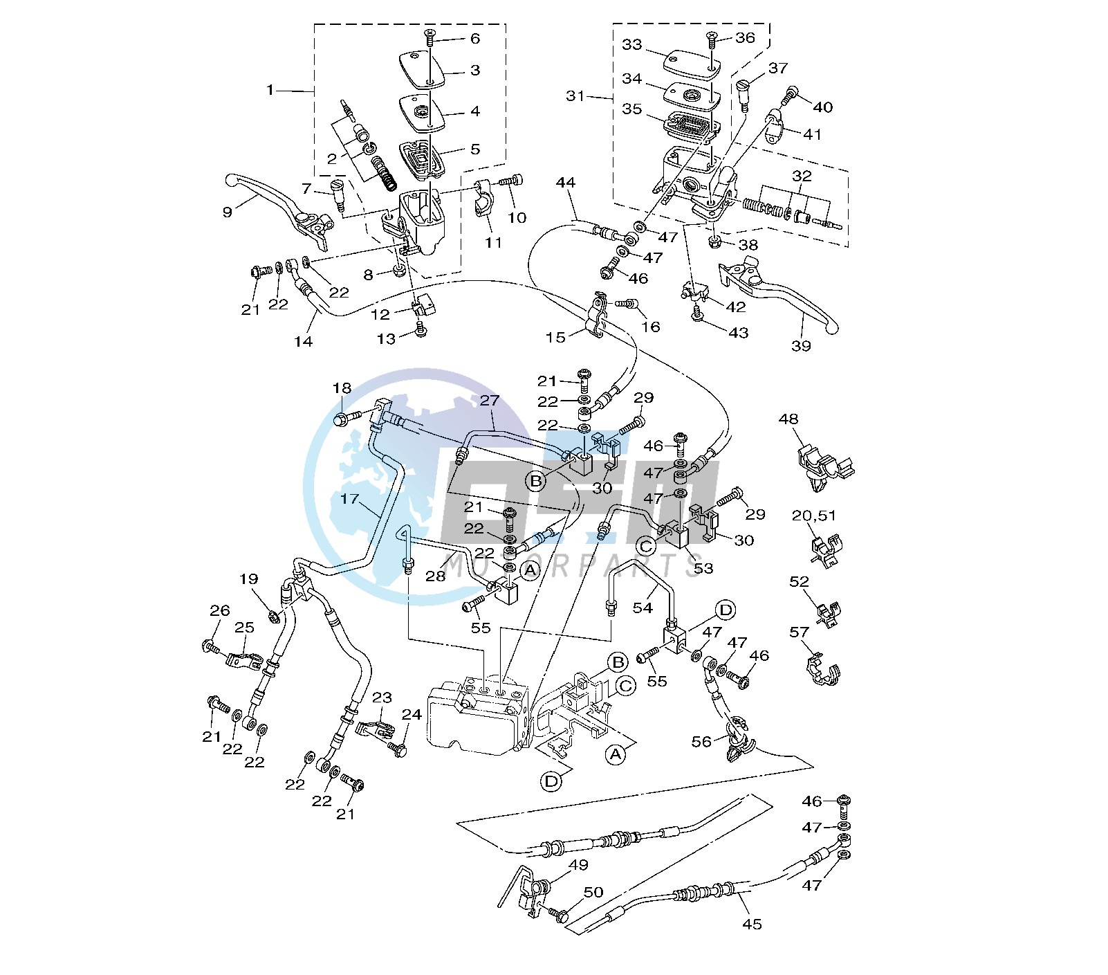 FRONT MASTER CYLINDER