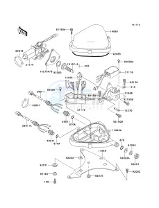 JH 900 A [900 ZXI] (A1-A3) [900 ZXI] drawing CONTROL -- JH900-A2- -