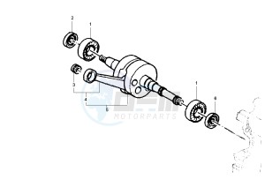 Zip 50 drawing Crankshaft