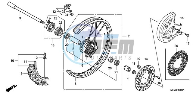 FRONT WHEEL