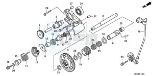 VFR1200XLE CrossTourer - VFR1200X 2ED - (2ED) drawing REVERSE GEAR