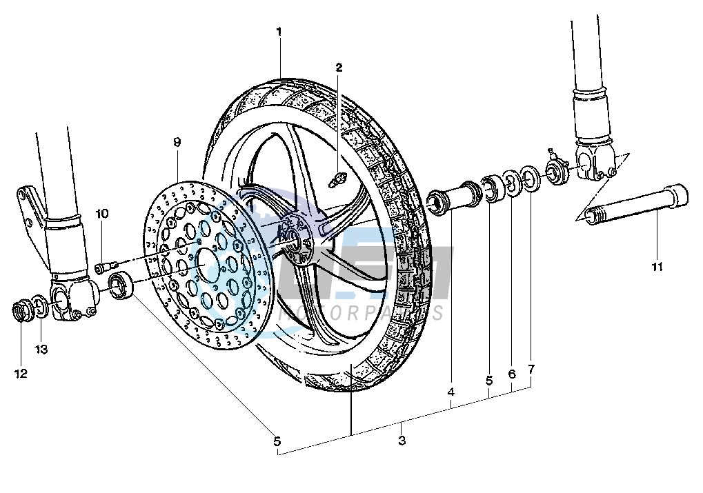 FRONT WHEEL