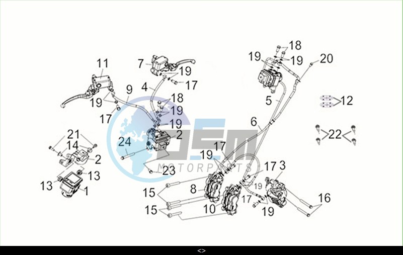 R - L FR CALIPER / MAXSYM TL 508 (TL50W2-EU) (M2)