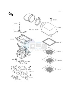 JT 750 A [ST] (A1-A2) [ST] drawing FLAME ARRESTER