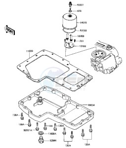 KZ 750 M [CSR TWIN] (M1) [CSR TWIN] drawing BREATHER COVER_OIL PLAN