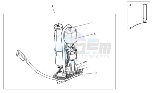 Stelvio 1200 - NTX - ABS 1200 drawing Internal fuel pump