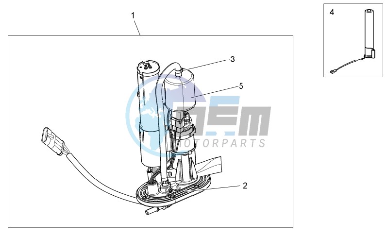 Internal fuel pump