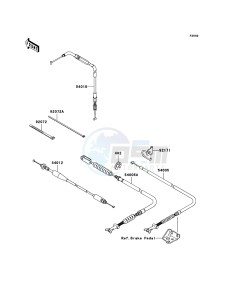 KVF750_4X4 KVF750DBF EU GB drawing Cables