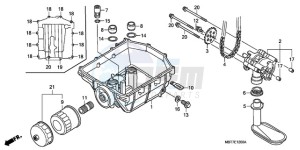 XL1000V9 Europe Direct - (ED) drawing OIL PUMP