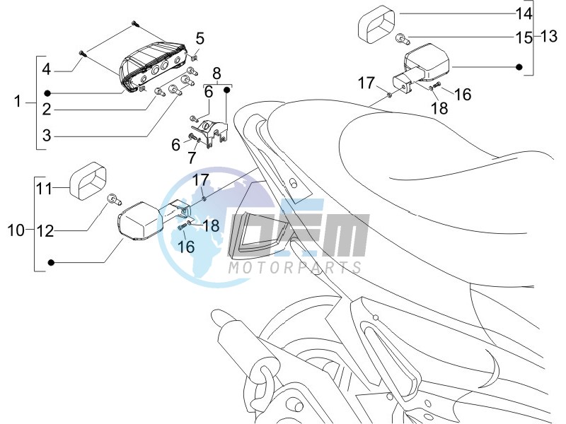 Tail light - Turn signal lamps