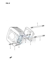 LT-F250 (E3) drawing CYLINDER