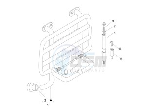 LX 150 4T 3V ie drawing Front luggage rack