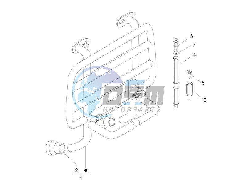 Front luggage rack