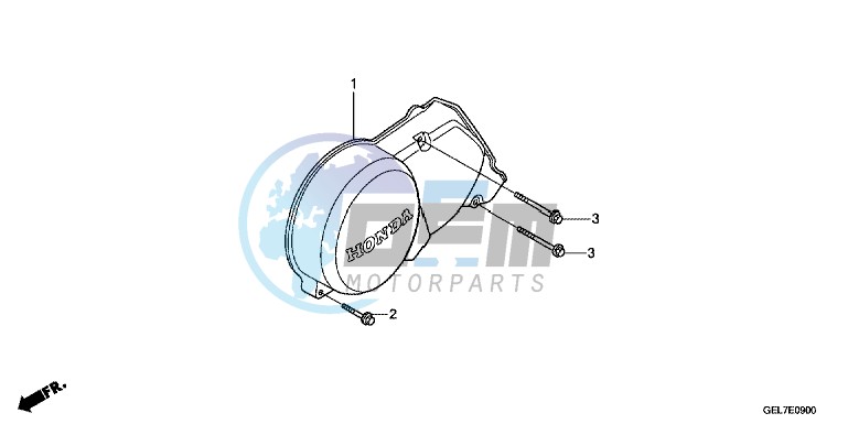 LEFT CRANKCASE COVER