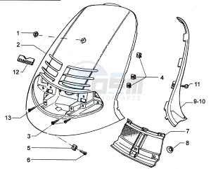 Hexagon 250 GT (5791881) 5791881 drawing Front shield