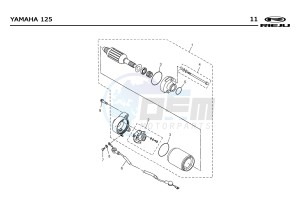 RS2 NAKED 125 drawing T11  DYNAMO