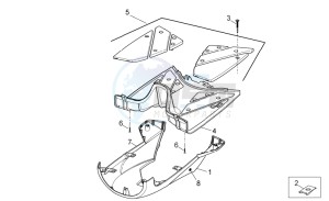 Sport City One 125 4T e3 drawing Central body II