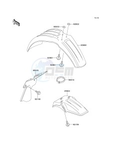 KX 60 [KX60] (B15-B19) [KX60] drawing FENDERS