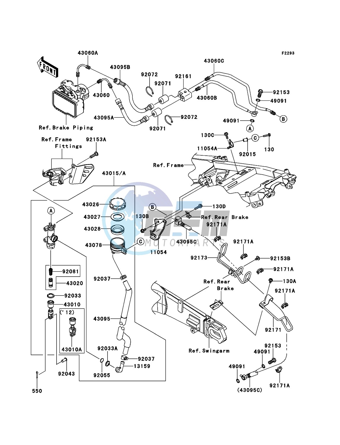 Rear Master Cylinder