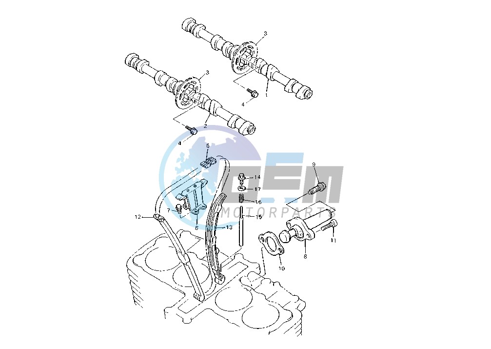 CAMSHAFT -CHAIN