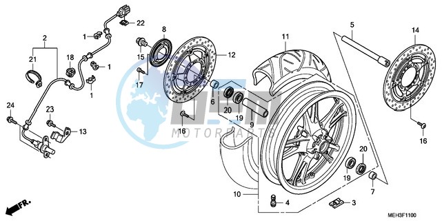 FRONT WHEEL