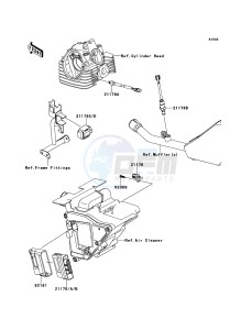 KLX125 KLX125CBF GB XX (EU ME A(FRICA) drawing Fuel Injection