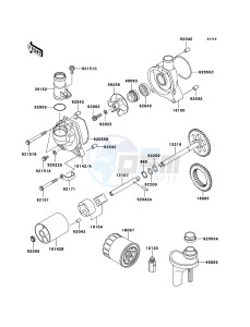 NINJA ZX-12R ZX1200-B4H FR GB GE XX (EU ME A(FRICA) drawing Oil Pump