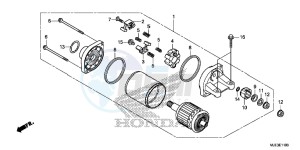 CBR650FAE CBR650FAE 2ED - (2ED) drawing STARTING MOTOR