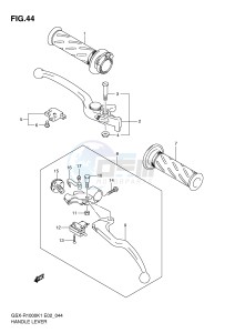 GSX-R1000 (E2) drawing HANDLE LEVER