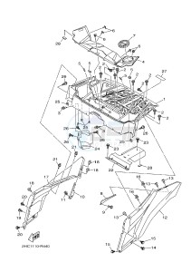 YXZ1000ET YXZ10YEXH YXZ1000R EPS SS (B573) drawing CARRIER