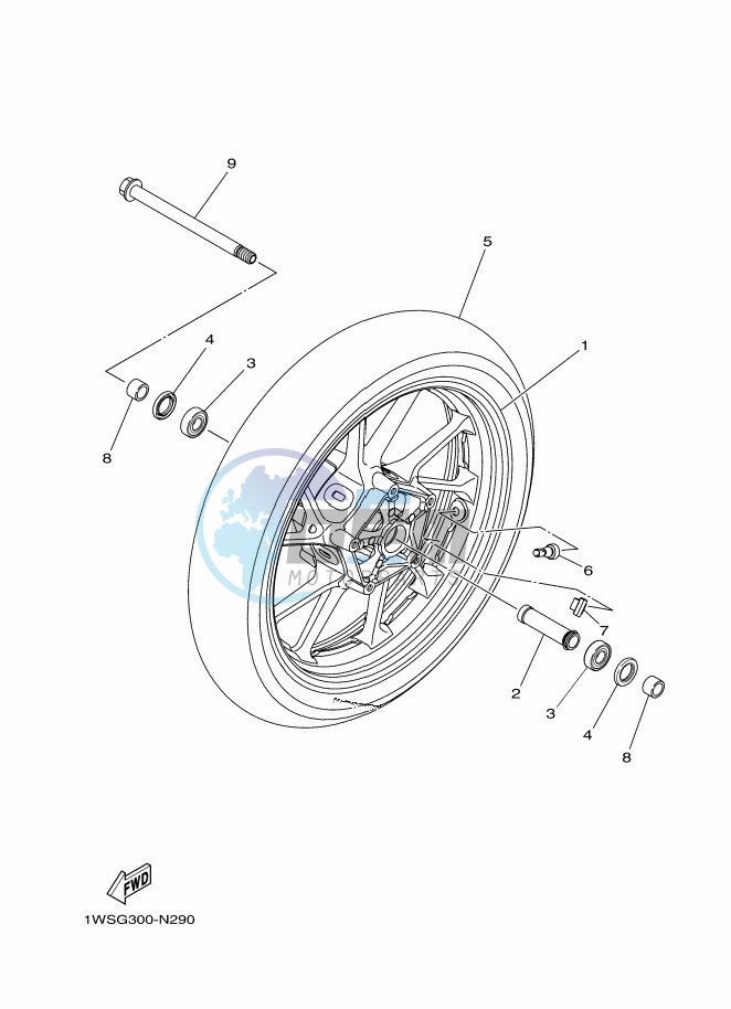 FRONT WHEEL